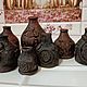 Бутылочки, флаконы для эликсира. Утварь. Чугина Лариса (larus ceramic). Ярмарка Мастеров.  Фото №6