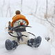 felt toy: Snowman Ivan Nikiforovich. Felted Toy. crafts philosophy. My Livemaster. Фото №4