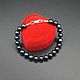 Bracelet with natural black pearls d7 mm. Bead bracelet. yakitoriya. Online shopping on My Livemaster.  Фото №2