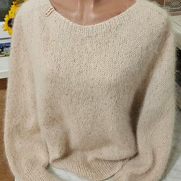 Одежда ручной работы. Ярмарка Мастеров - ручная работа Джемпер из ангоры. Handmade.