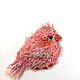 Chick, author's hand embroidery, Brooches, Tver,  Фото №1
