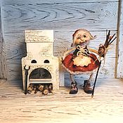 Куклы и игрушки handmade. Livemaster - original item Doll: Doll interior, collectible.
