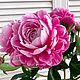 Пионы из холодного фарфора. Элементы интерьера. Николаева Ирина. Created flowers.. Ярмарка Мастеров.  Фото №4