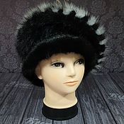 Аксессуары handmade. Livemaster - original item Fur hat made of mink fur.( Premium). Handmade.
