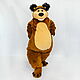 The Bear. Mascot. Props for animators. Magazin-masterskaya Lilu. Интернет-магазин Ярмарка Мастеров.  Фото №2