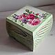 Casket floral tenderness decoupage array, Box, Moscow,  Фото №1