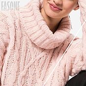 Одежда handmade. Livemaster - original item Jerseys: Pink Cotton Candy Sweater Women`s Sweater. Handmade.