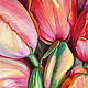 Painting 'Tulips' oil on canvas 40h50. Pictures. vestnikova. My Livemaster. Фото №5