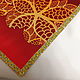 Tablecloth for divination 50h50 cm red. Ritual tablecloth. taronessa. My Livemaster. Фото №5