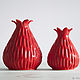 Vase 'Berry Red Queen' M, Vases, Vyazniki,  Фото №1