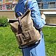 Order  Women's beige Leather Backpack Bag Wendy SR54-151. Natalia Kalinovskaya. Livemaster. . Backpacks Фото №3