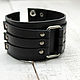 Order Triple Genuine Leather Bracelet. SUNGAZER leather products. Livemaster. . Cuff bracelet Фото №3