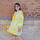 Vyshyvanka Linen Short Dress Embroidered, Lemon Dress. Dresses. 'Viva'. Online shopping on My Livemaster.  Фото №2