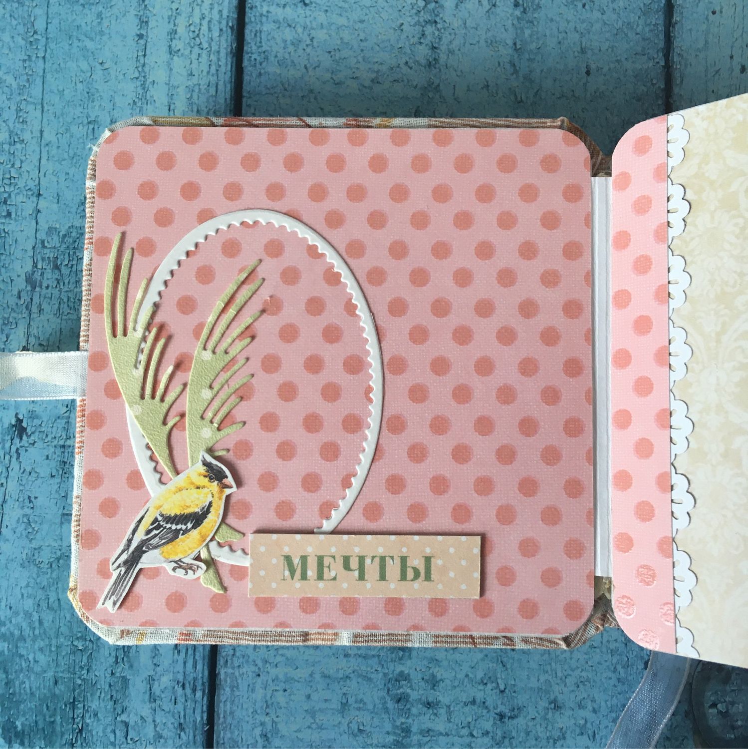 Мини альбом для фото в интернет-магазине Ярмарка Мастеров по цене 1000 ...