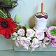 Order Wreath Easter D 50cm. Flowers polymer clay handmade. Olga-art-flower. Livemaster. . Wreaths Фото №3