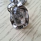 Украшения handmade. Livemaster - original item Ring with rock crystal. Handmade.