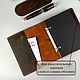 Notebook Notebook A6 on rings. Notebook. KulikovCraft. Ярмарка Мастеров.  Фото №6