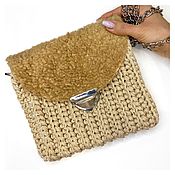 Сумки и аксессуары handmade. Livemaster - original item Knitted handbag, clutch. Handmade.