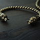 Bronze bracelet ,bracelet bears bracelet Viking. Bead bracelet. MintTiger. Online shopping on My Livemaster.  Фото №2