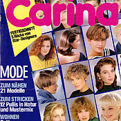 Материалы для творчества handmade. Livemaster - original item Carina Burda Magazine 10 1988 (October). Handmade.