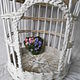decorative cage-style shabby chic. Basket. paperchest (paperchest). My Livemaster. Фото №4