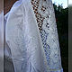Embroidered shirt from Batista 'Delicate Lily of the valley', Blouses, Slavyansk-on-Kuban,  Фото №1