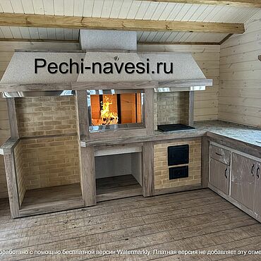 Дача и сад ручной работы. Ярмарка Мастеров - ручная работа Барбекю комплекс под ключ. Handmade.