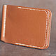 Order Copy of Copy of Copy of Wallet with money clip chvre. TheFlyingTurtle. Livemaster. . Clamps Фото №3