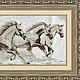 Вышитая картина «Бегущие лошади», Картины, Санкт-Петербург,  Фото №1