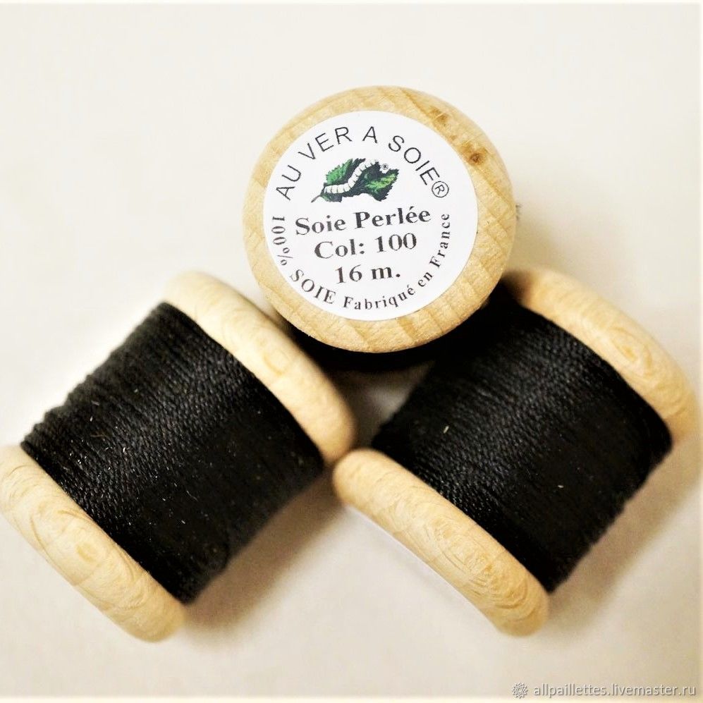 Нитки шелковые Perlee купить в интернет-магазине Ярмарка Мастеров по ...