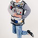 Order Hundertwasser Window sweater option 12. asmik (asmik). Livemaster. . Mens sweaters Фото №3