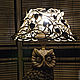 Table lamp Owl. Table lamps. Elena Zaychenko - Lenzay Ceramics. My Livemaster. Фото №5