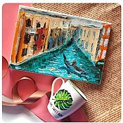 Картина Венеция каналы и гондолы
