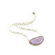 Pendant with agate 'Lilac Island' pendant on an agate chain. Pendants. Irina Moro. My Livemaster. Фото №4