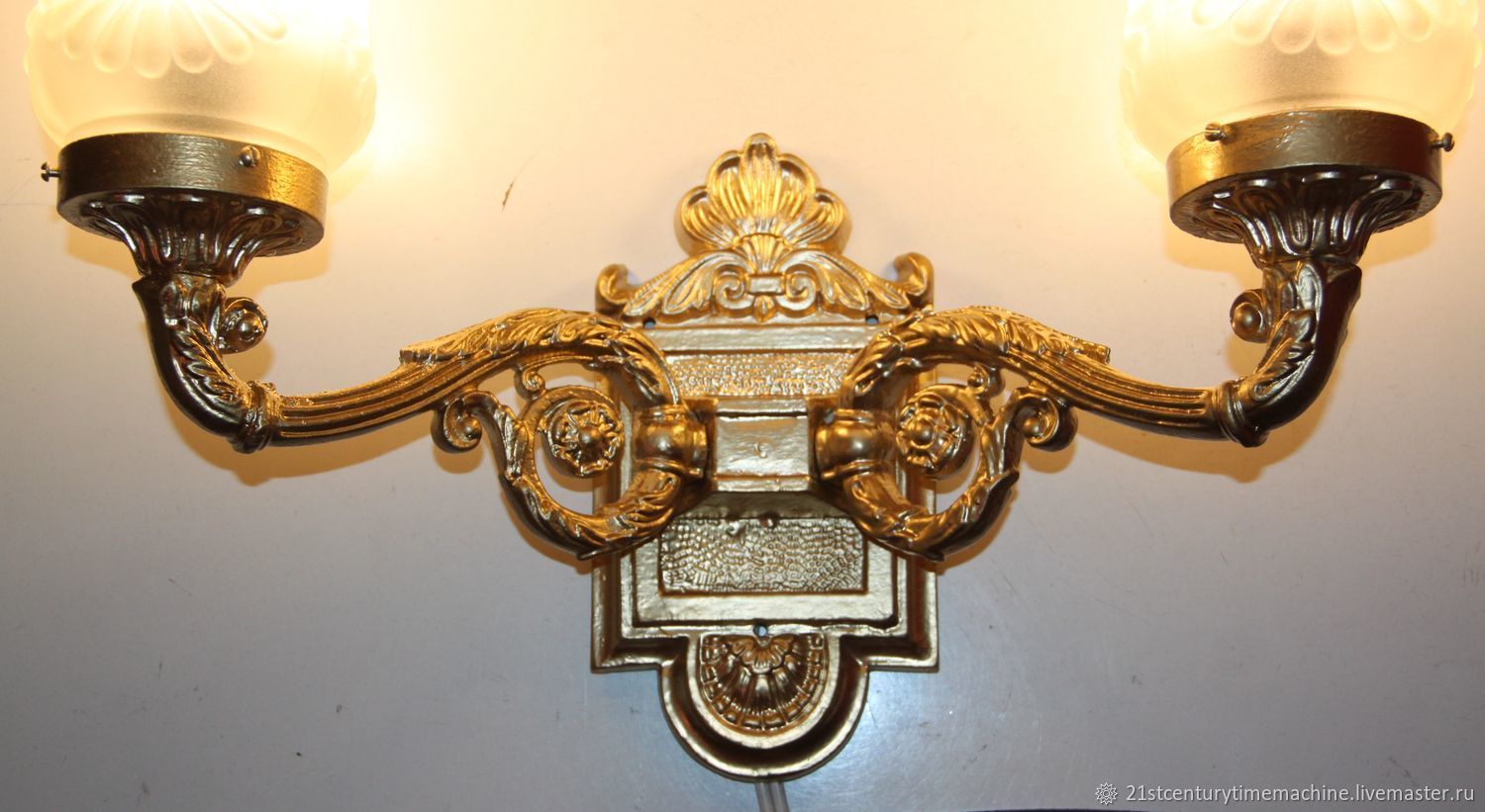 Светильник Бра двухрожковая Подсвечник СТАЛИНСКИЙ АМПИР №3 – купить ...