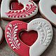 Culinary Souvenirs: Gingerbread hearts with a caramel window. Culinary souvenirs. Gingerbreads painted. Online shopping on My Livemaster.  Фото №2