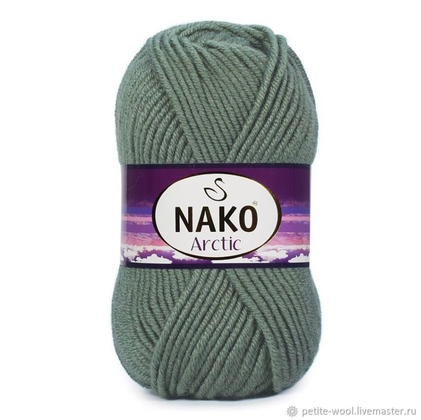Пряжа ARCTIC Nako Арктик Нако объемная полушерсть – купить на Ярмарке ...