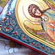 GUARDIAN ANGEL , hand painted icon ,arch ,ornament ,gold. Icons. ikon rus. My Livemaster. Фото №4