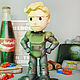 Заказать Башкотряс в силовой броне Vault-boy | Fallout фигурка | Фаллаут. FCS | Workshop. Ярмарка Мастеров. . Статуэтка Фото №3