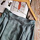 Women's Long Linen Skirt. Skirts. ZanKa. My Livemaster. Фото №6
