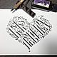 Заказать Принт "все без любви грех". Treasury of Ink. Каллиграфия. Ярмарка Мастеров. . Иллюстрации и рисунки Фото №3