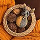 Выкройка: ёлочная игрушка Кролик. Выкройки. Портретные мишки тедди. Ярмарка Мастеров.  Фото №6