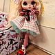  Кукла блайз кастом custom Blythe клоун клоунесса. Интерьерная кукла. Мастерская подарков Елены Смирновой. Ярмарка Мастеров.  Фото №4