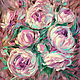 Oil painting on canvas. Peony aroma with hints of chocolate. Peonies, Pictures, Moscow,  Фото №1