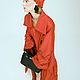 The author's coat 'Total red'. Coats. Masterskaya Kutyure (kutyrie). Ярмарка Мастеров.  Фото №6