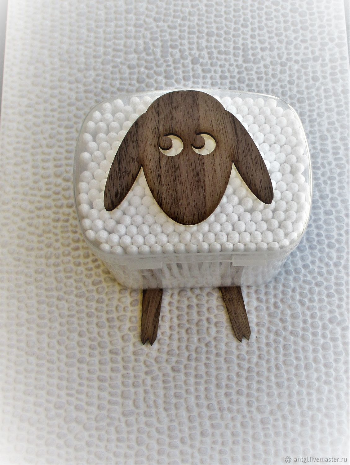 Ягнёнок - Настенный держатель коробочки с ватными палочками в интернет ...