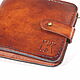 Men's leather wallet 'RHYTHM' (brown). Wallets. CRAZY RHYTHM bags (TP handmade). My Livemaster. Фото №4