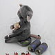 interior toy 'Asya - Velvet Paws'. Interior doll. ArteCasaNostra:M+O+G end Cats&Dogs+. Online shopping on My Livemaster.  Фото №2