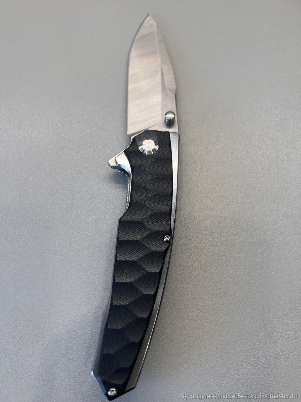 Складной нож из стали D2/ раскладной ножик из нержавеющей стали .