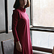 Заказать Женственное трикотажное платье в пол "berry". Tali Langren. Ярмарка Мастеров. . Платья Фото №3